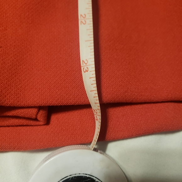 New Orange Ann Taylor Skirt pleated front size 18 - Picture 13 of 15